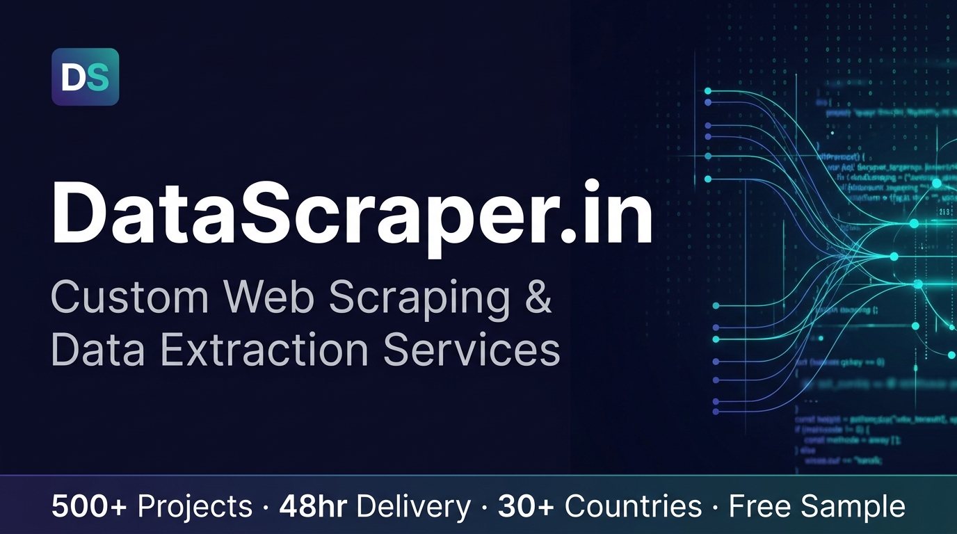 Contact Us — Get a Free Web Scraping Quote | DataScraper.in